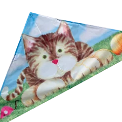 Kites 56 In. Delta Kite - Fluffy Cat Premier Kites