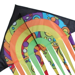 Kites 56 In. Stream Delta Kite - Rainbow Orbit Premier Kites