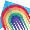 Kites 56 In. Stream Delta Kite - Rainbow