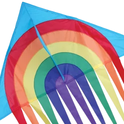 Kites 56 In. Stream Delta Kite - Rainbow