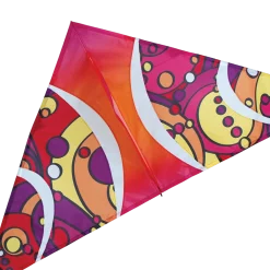 Kites 56 In. Delta Kite - Warm Orbit
