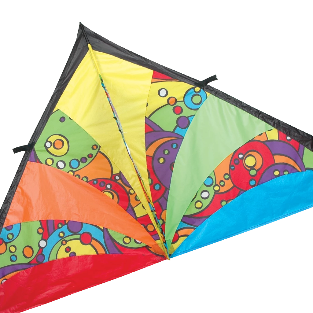 Kites 9 Ft. Delta Kite - Rainbow Orbit Premier Kites 1 Kites 9 Ft. Delta Kite - Rainbow Orbit Premier Kites
