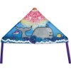 Kites 56 In. Delta Kite - Whale Mandala Premier Kites