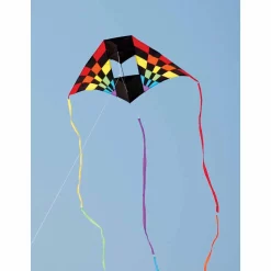 Kites Premier Kites 7.5 Ft. Box Delta Kite - Rainbow Ray