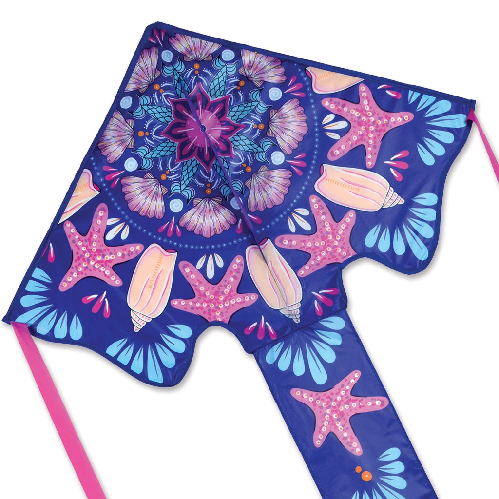 Kites Premier Kites Large Easy Flyer Kite - Mermaid Mandala 1 Kites Premier Kites Large Easy Flyer Kite - Mermaid Mandala