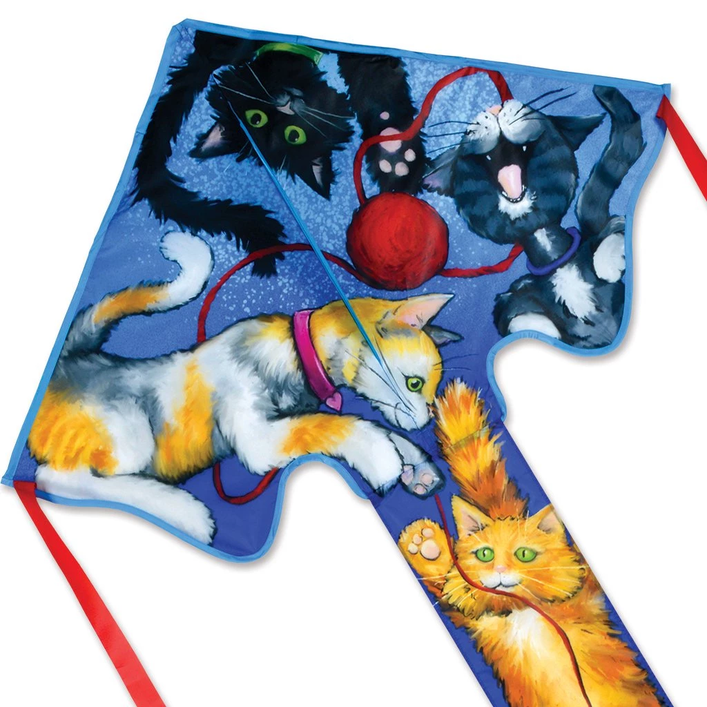 Kites Large Easy Flyer Kite - Cats Premier Kites 1 Kites Large Easy Flyer Kite - Cats Premier Kites
