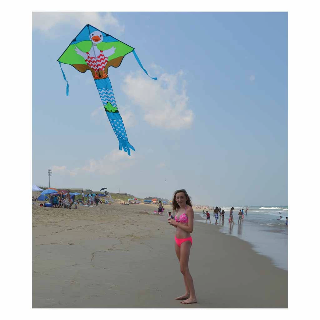 Kites Premier Kites Large Easy Flyer Kite - Wade Duck 3 Kites Premier Kites Large Easy Flyer Kite - Wade Duck