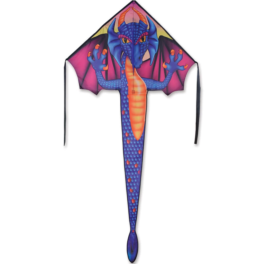 Kites Large Easy Flyer Kite - Sapphire Dragon 2 Kites Large Easy Flyer Kite - Sapphire Dragon