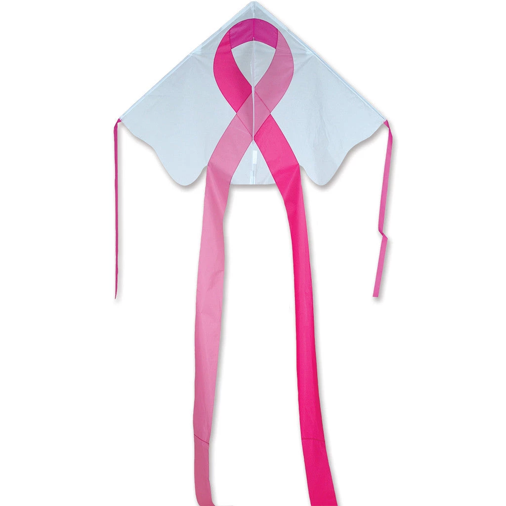 Kites Premier Kites Large Easy Flyer Kite - Pink Ribbon 2 Kites Premier Kites Large Easy Flyer Kite - Pink Ribbon