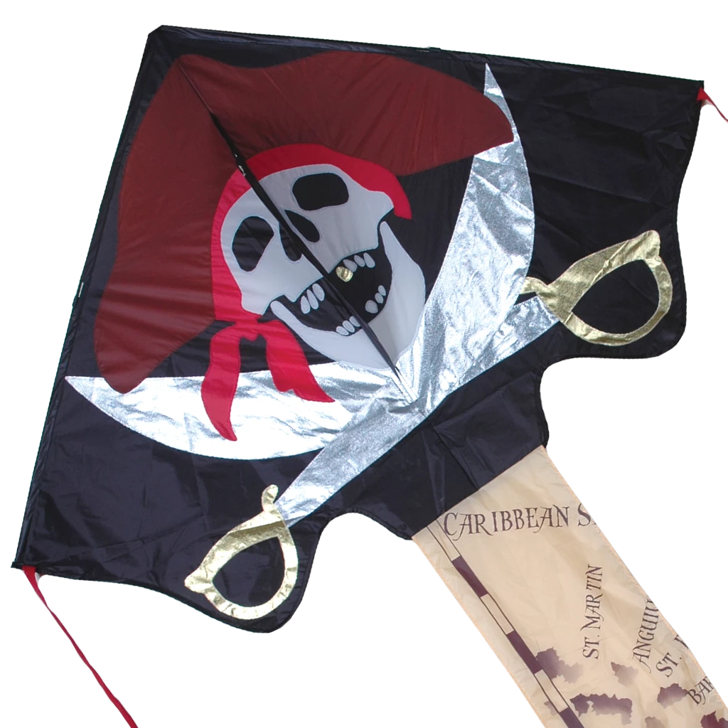 Kites Jumbo Easy Flyer Kite - Pirate Premier Kites 1 Kites Jumbo Easy Flyer Kite - Pirate Premier Kites