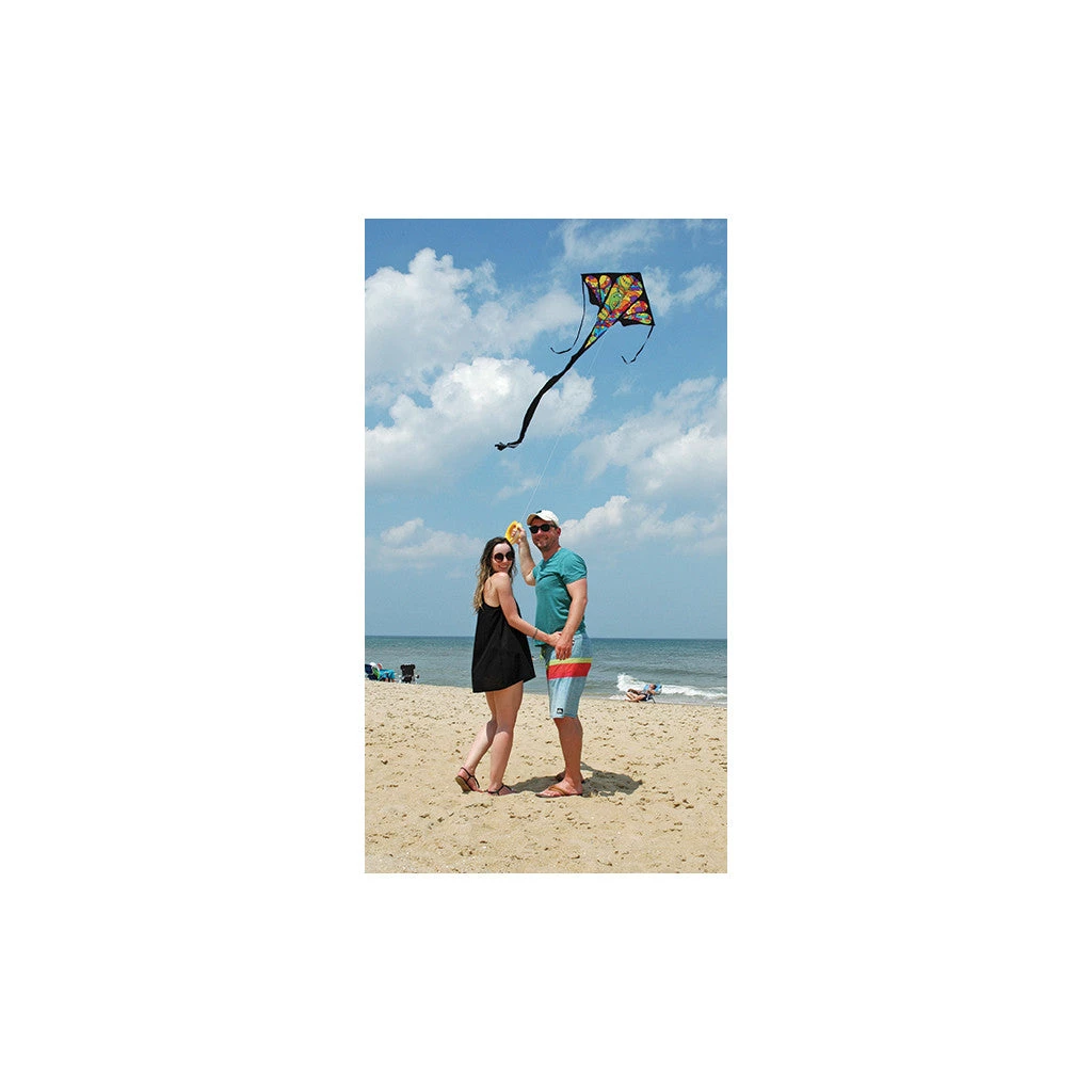 Kites Jumbo Easy Flyer Kite - Rainbow Orbit Premier Kites 3 Kites Jumbo Easy Flyer Kite - Rainbow Orbit Premier Kites