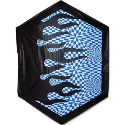 Collections Kites Rokkaku Kite - Op Art Flames