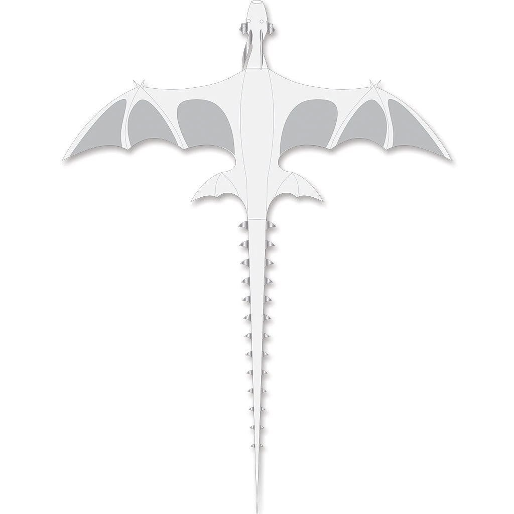 Collections Kites Collections Giant Dragon Kite - White 1 Collections Kites Collections Giant Dragon Kite - White