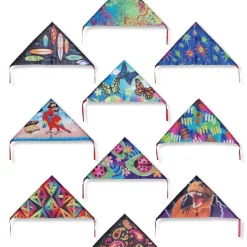 Mini Delta Assorted Pack Of 12 Kites Premier Kites