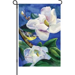 Accent Home & Garden 12 In. Flag - Magnolia Warbler Accent