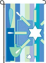 Accent Home & Garden 12 In. Flag - Happy Hanukkah