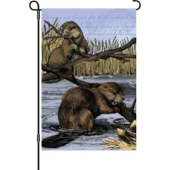 Accent Home & Garden Accent 12 In. Flag - Busy Beavers