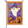 Accent Home & Garden 12 In. Halloween Garden Flag - Ghostly Gifts Accent
