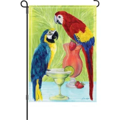 Accent Home & Garden Accent 12 In. Flag - Party Parrots