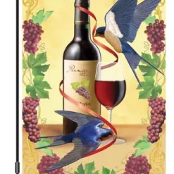 Accent Home & Garden - Sale 12 In. Flag - Swallows Of Capistrano