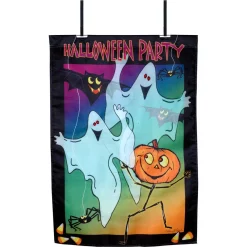 Accent Home & Garden 28 In. Halloween House Flag - Halloween Party (Voice Controlled)