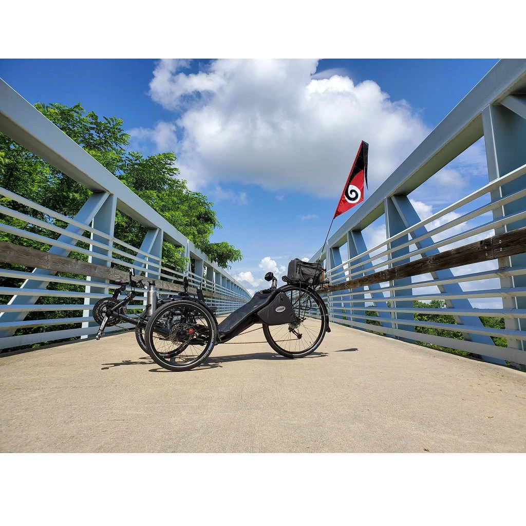 SoundWinds Spiral Recumbent Bike Flag - Tecmo 2 SoundWinds Spiral Recumbent Bike Flag - Tecmo