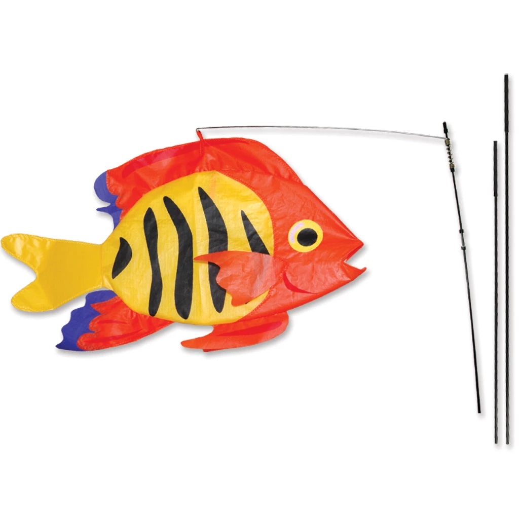 Premier Kites Swimming Fish Recumbent Bike Flag - Flame Fish 1 Premier Kites Swimming Fish Recumbent Bike Flag - Flame Fish