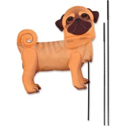 Premier Kites Windicator Recumbent Bike Flag - Pug