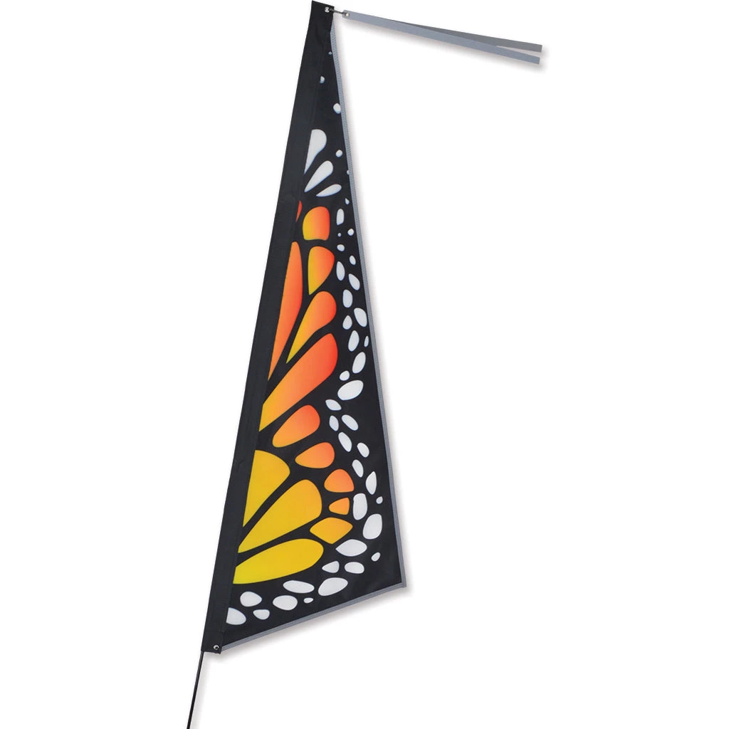 Premier Kites Apex Bike Flag - Monarch Butterfly 1 Premier Kites Apex Bike Flag - Monarch Butterfly