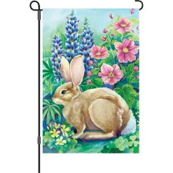 Accent Home & Garden Accent 12 In. Flag - Garden Rabbit