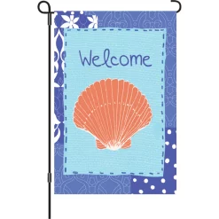 Accent Home & Garden 12 In. Flag - Coastal Shell