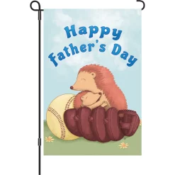 Accent Home & Garden 12 In. Flag - Hedgehugs Accent