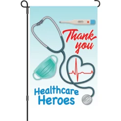 Accent Home & Garden Accent 12 In. Flag - Healthcare Heroes