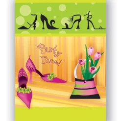 Accent Home & Garden Accent Deluxe Gift Bag - Party Time 5 Accent Home & Garden Accent Deluxe Gift Bag - Party Time