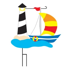 Accent Home & Garden Garden Charm - Cape Hatteras Garden Decor