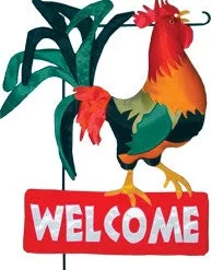 Accent Home & Garden Garden Decor Garden Charm - Rudy Rooster