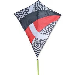 Kites 52 In. Travel Diamond Kite - Tecmo Tron Premier Kites