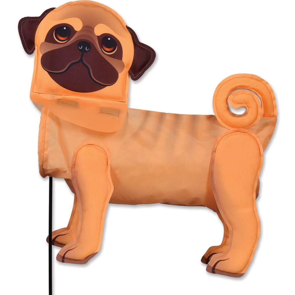 Premier Kites & Designs NEW WindGarden Windicator Weather Vane - Pug 1 Premier Kites & Designs NEW WindGarden Windicator Weather Vane - Pug