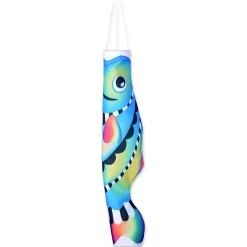 Accent Home & Garden Koi Windsock - Cool Rainbow Fish
