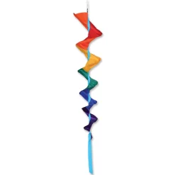 SoundWinds Medium Fusilli Spinning Windsock - Rainbow Windsocks