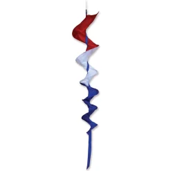 SoundWinds Medium Fusilli Spinning Windsock - Patriotic Windsocks