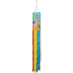 Accent Home & Garden 60 In. Embroidered Applique Windsock - Alpaca