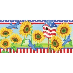 WindGarden Windsock - Patriotic Sunflower WindGarden