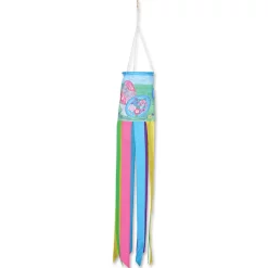 Accent Home & Garden Embroidered Applique Windsock - Elegant Easter Eggs Seasonal Windsocks