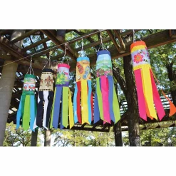 WindGarden WindGarden 28 In. Windsock - Fleur De Lis