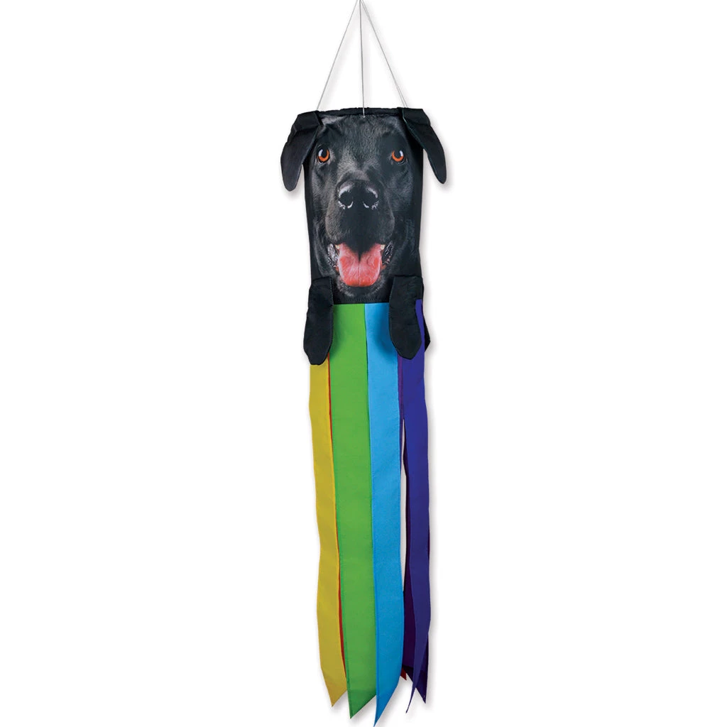 Accent Home & Garden Pet Windsock - Black Labrador Retriever 1 Accent Home & Garden Pet Windsock - Black Labrador Retriever