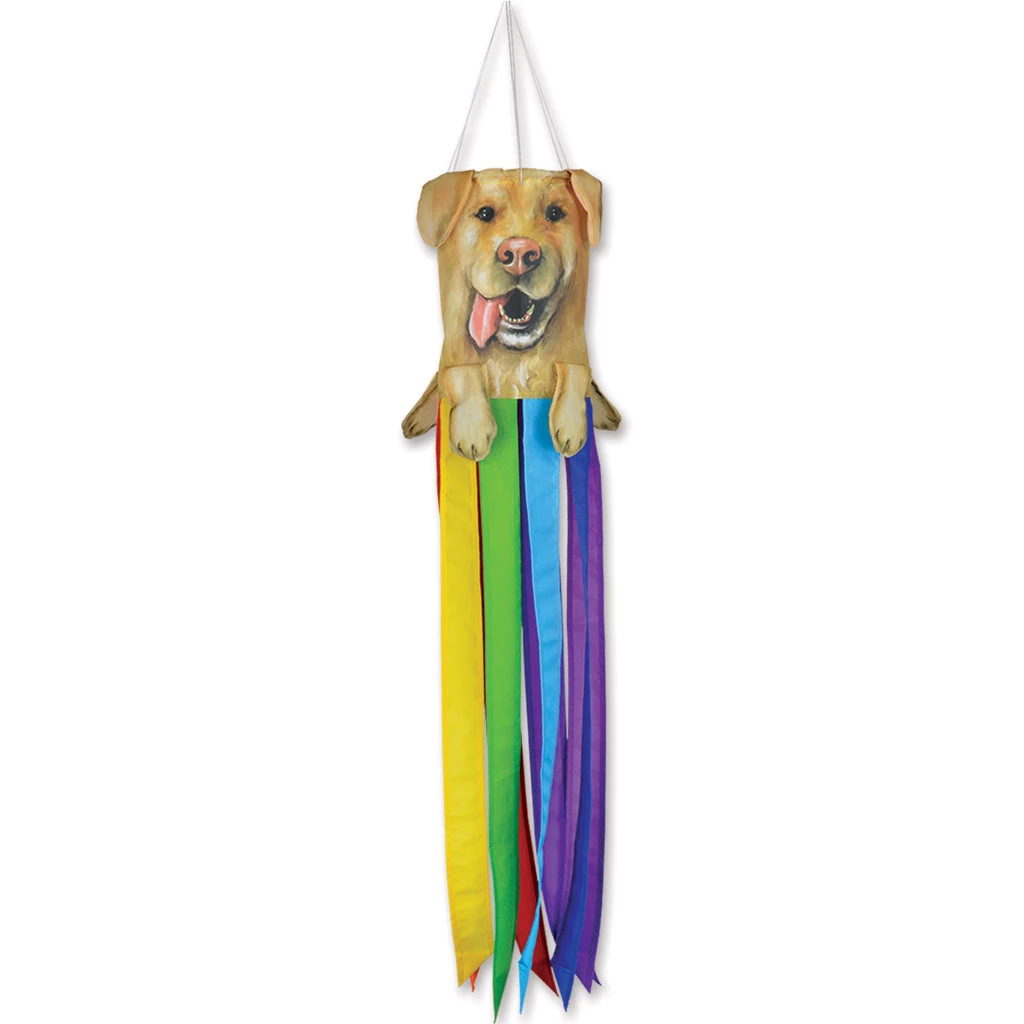 Accent Home & Garden Mini Pet Windsock - Yellow Labrador Retriever 1 Accent Home & Garden Mini Pet Windsock - Yellow Labrador Retriever