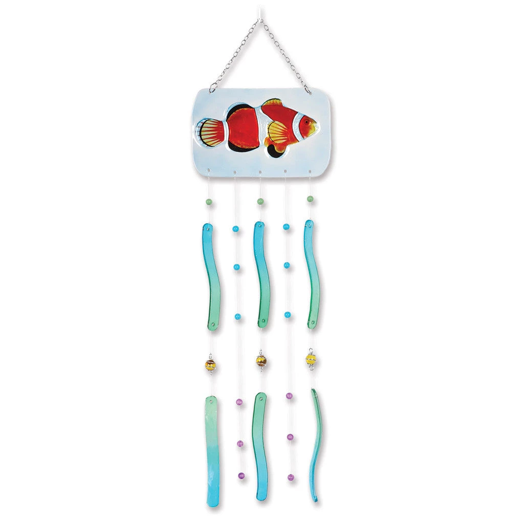 WindGarden Fish Wind Chime - Clownfish WindGarden 1 WindGarden Fish Wind Chime - Clownfish WindGarden