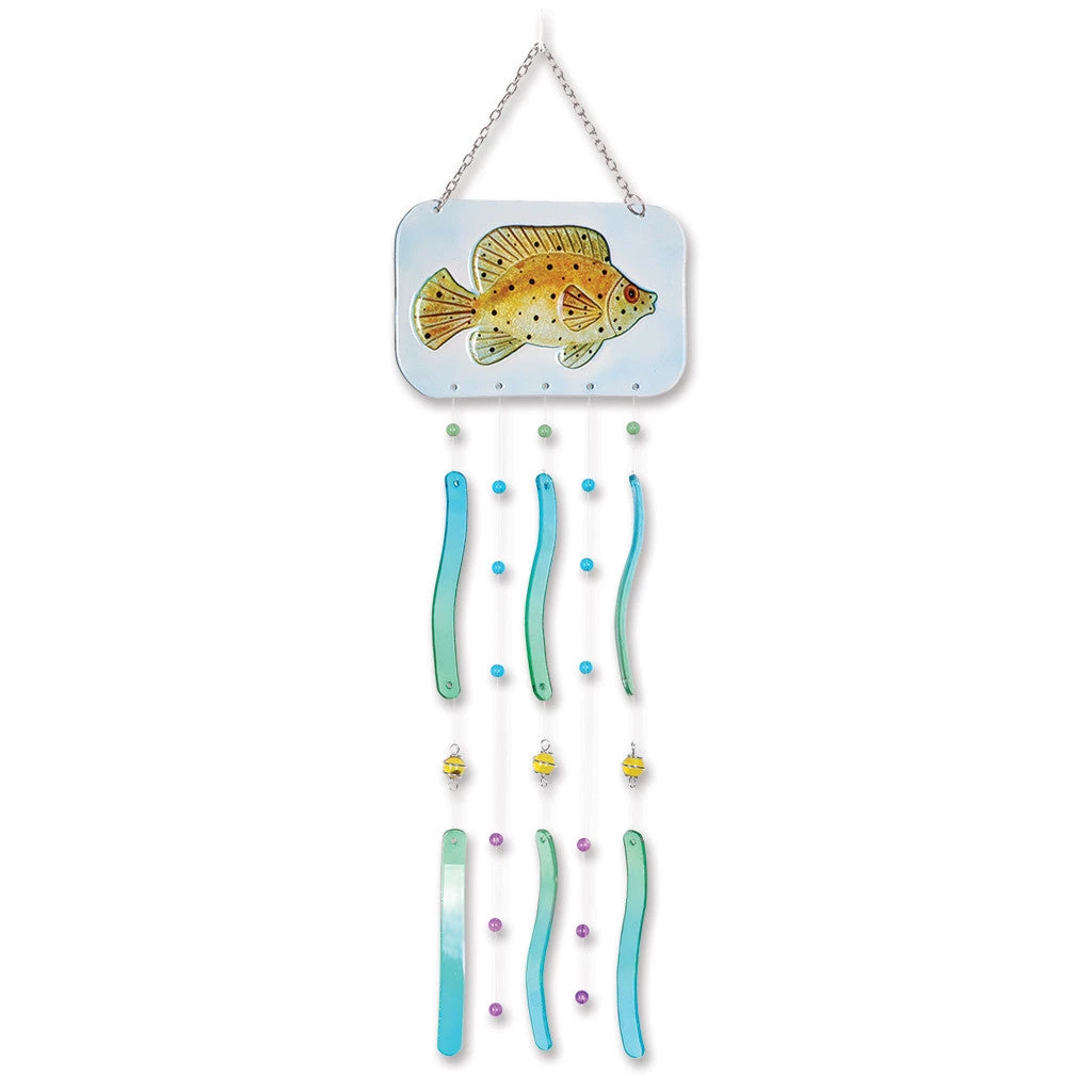 WindGarden Fish Wind Chime - Spotted Grouper 1 WindGarden Fish Wind Chime - Spotted Grouper