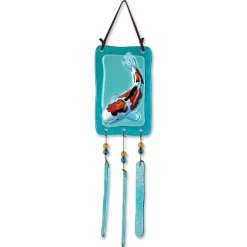 WindGarden WindGarden Glass Terra Wind Chime - Koi